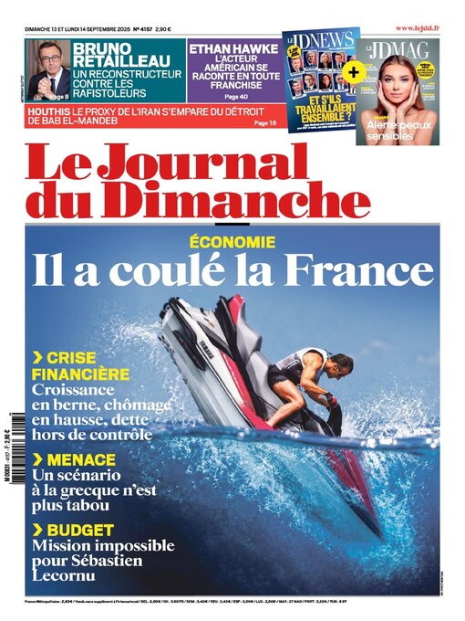Cover image for Le Journal du dimanche